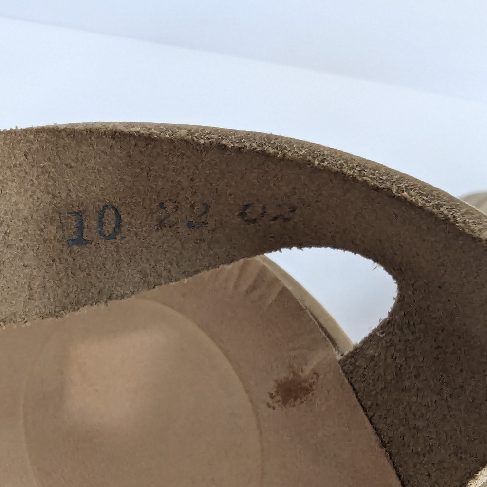 New Birkenstock Papillio Cork Glenda Wedge Ankle Strap Sandal Size 37 - Picture 14 of 15